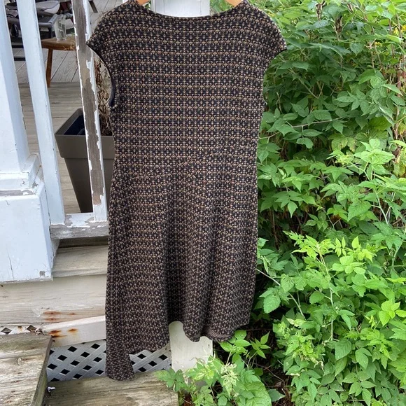 Anthropologie Julienne W by Weston Wear Asymmetric Hem Knit Dress Women's Size M - Picture 2 of 4